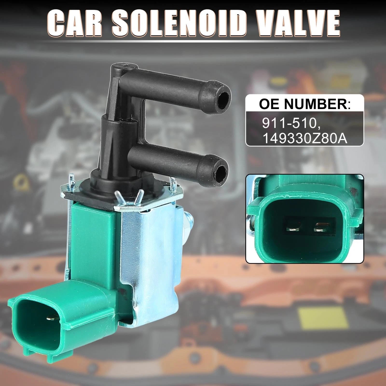 Vapor Canister Vacuum Solenoid Valve for Nissan Pathfinder Frontier (2005–2012) 14933-0Z80A