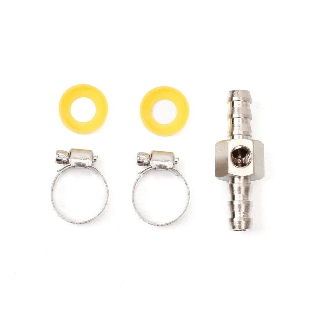 3/8" Gauge Sensor T-Fitting Adapter for Fuel Pressure Gauge 0-140 PSI