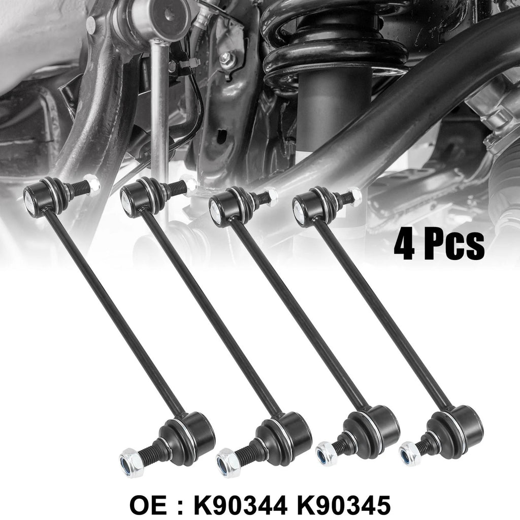 Set of 4 Stabilizer Sway Bar Links K90344 K90345 for Toyota Avalon Camry (1995–2020)
