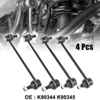 Set of 4 Stabilizer Sway Bar Links K90344 K90345 for Toyota Avalon Camry (1995–2020)