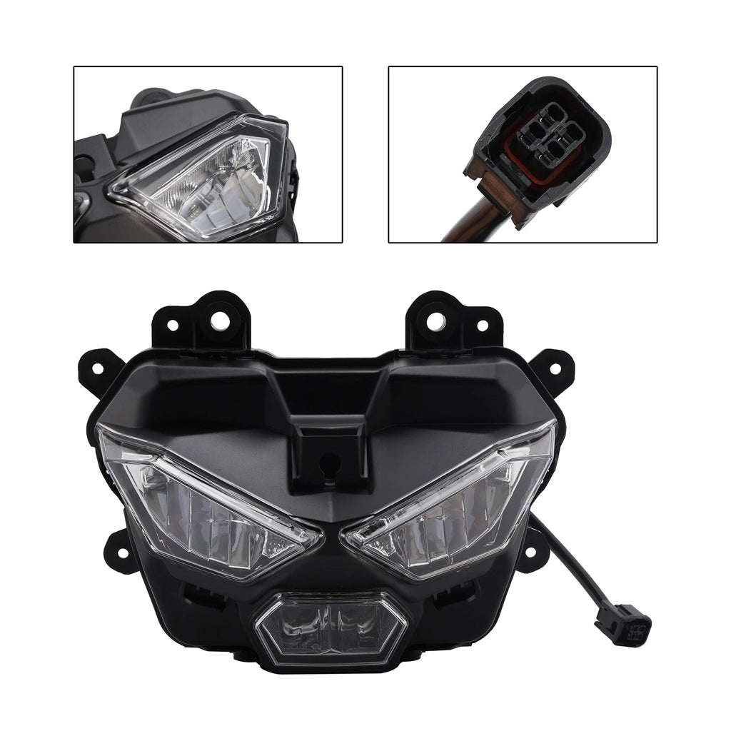 Front Headlight Grille LED Protector for Kawasaki Ninja Z900 (2025)