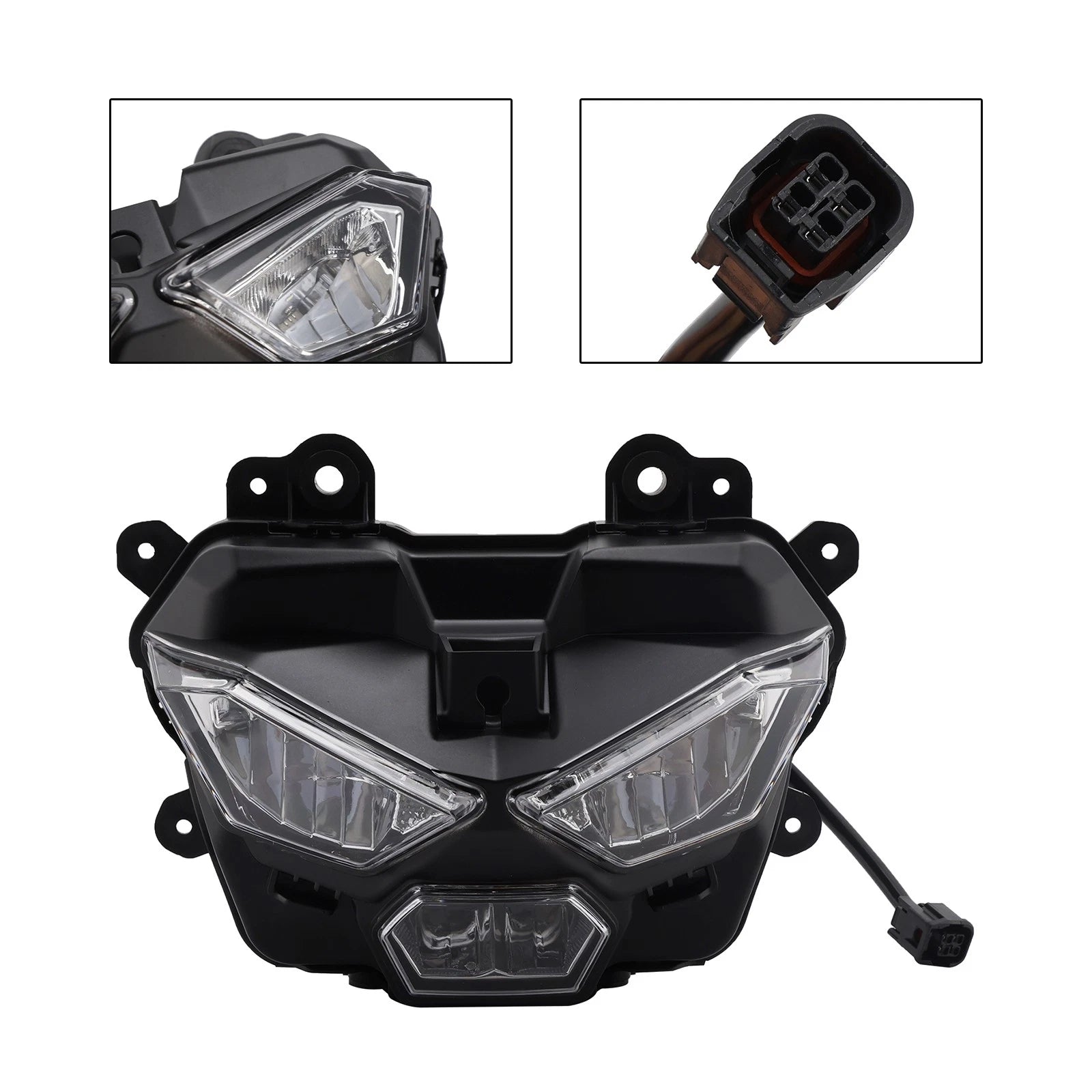 Front Headlight Grille LED Protector for Kawasaki Ninja Z900 (2025)
