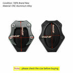 CNC Kickstand Side Stand Plate Extension Pad for Kawasaki Ninja 250 (2018)