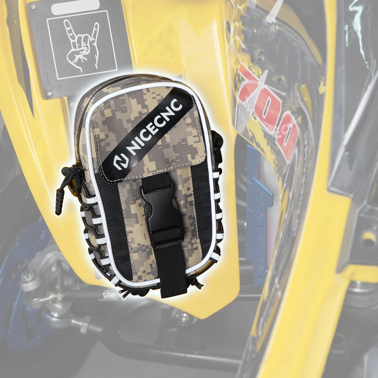 Front Fender Bag Tool Pack for Yamaha Raptor 700/700R/700R SE (2006–2024)
