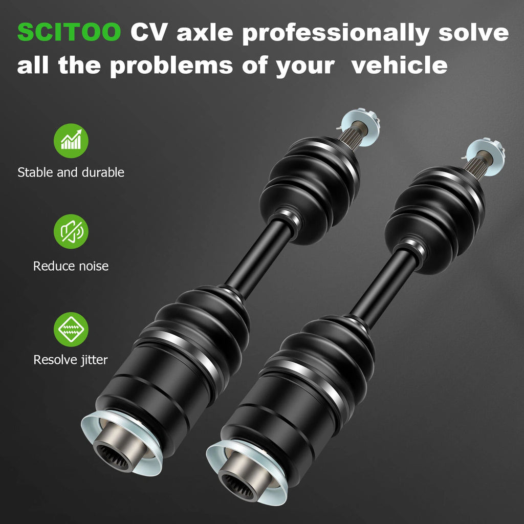 Set of 2 CV Axles for Arctic Cat 250 300 (1999–2004)