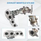 Exhaust Manifold with Catalytic Converter for Nissan Altima (2007-2013)
