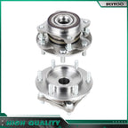 2X Front Wheel Bearing Hub Assembly for Toyota 4Runner (2003–2023) 4WD
