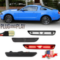 Smoked LED Side Marker Lights for Ford Mustang (2010–2014)