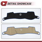 Dashboard Cover Mat for Toyota Crown 18 Series (2004–2008) Black Blue