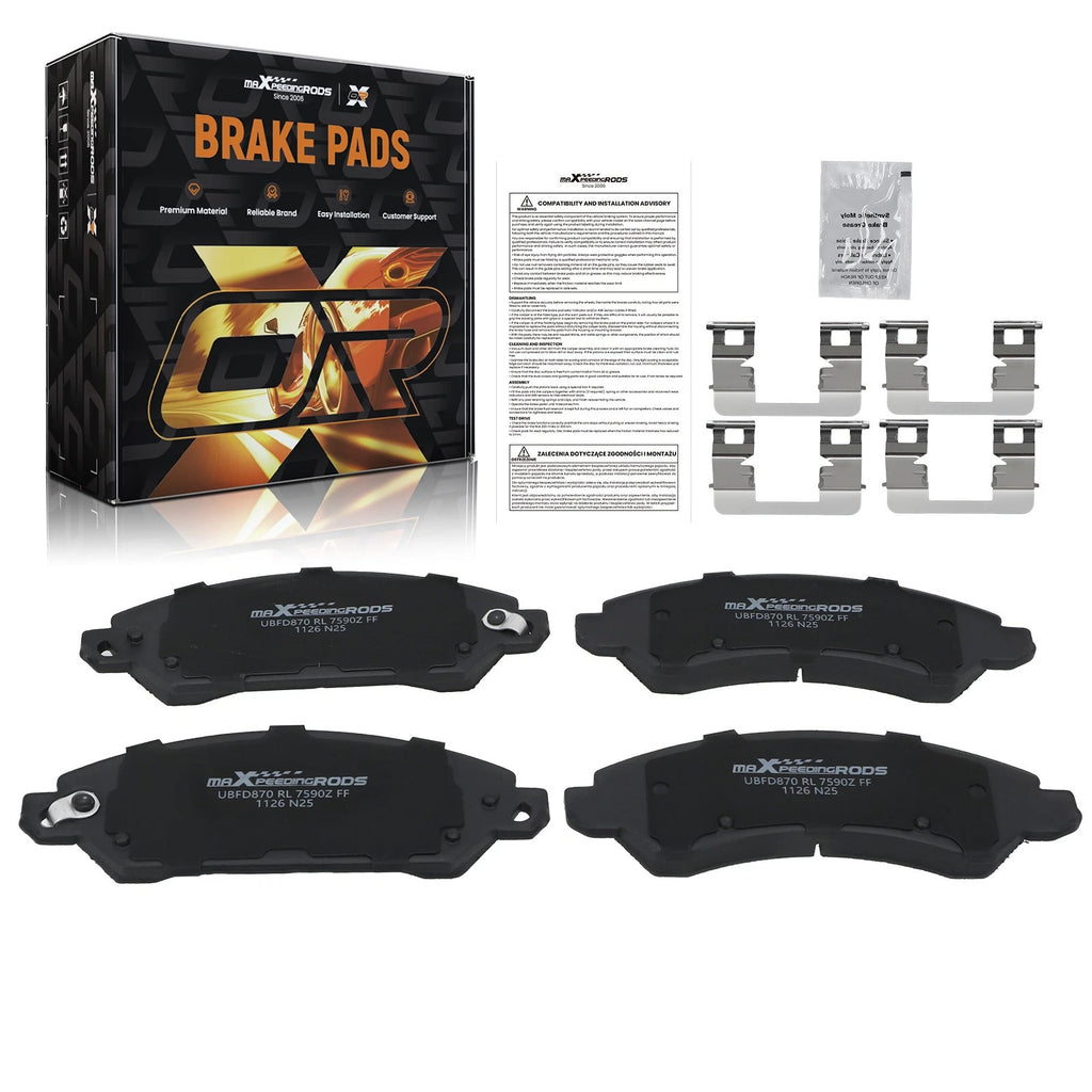 Front Brake Pads D1092 for Cadillac Escalade/Escalade EXT/ESV/XTS (2007–2020)