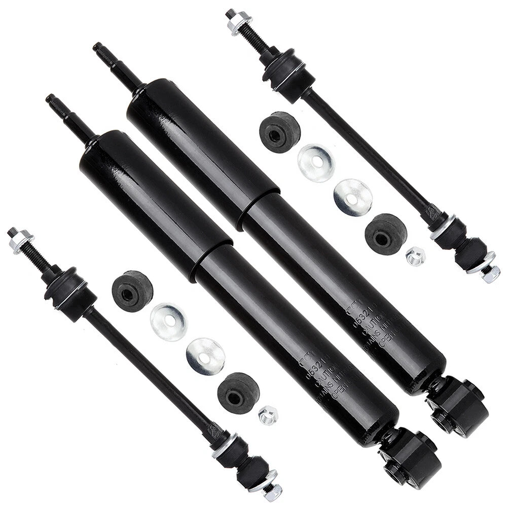 Shock Absorbers Sway Bar Links Kit for Dodge Ram 1500 4WD