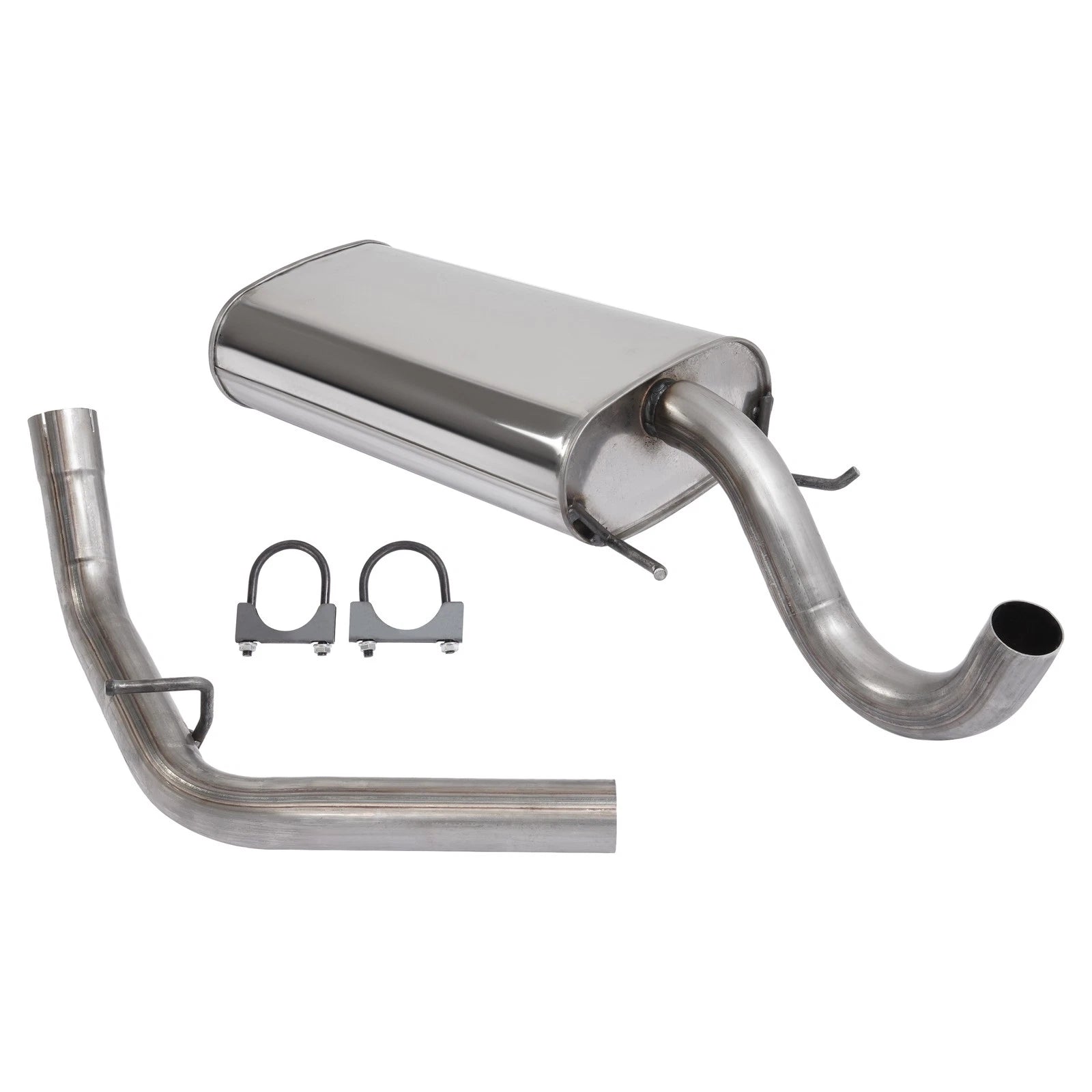 Muffler + Tail Pipe Exhaust Kit for Toyota Tacoma (2005–2012) 4.0L 140" WB