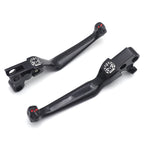 Black Hand Brake Clutch Lever for Harley XR XL Iron 883 1200C Sportster (1996–2014)
