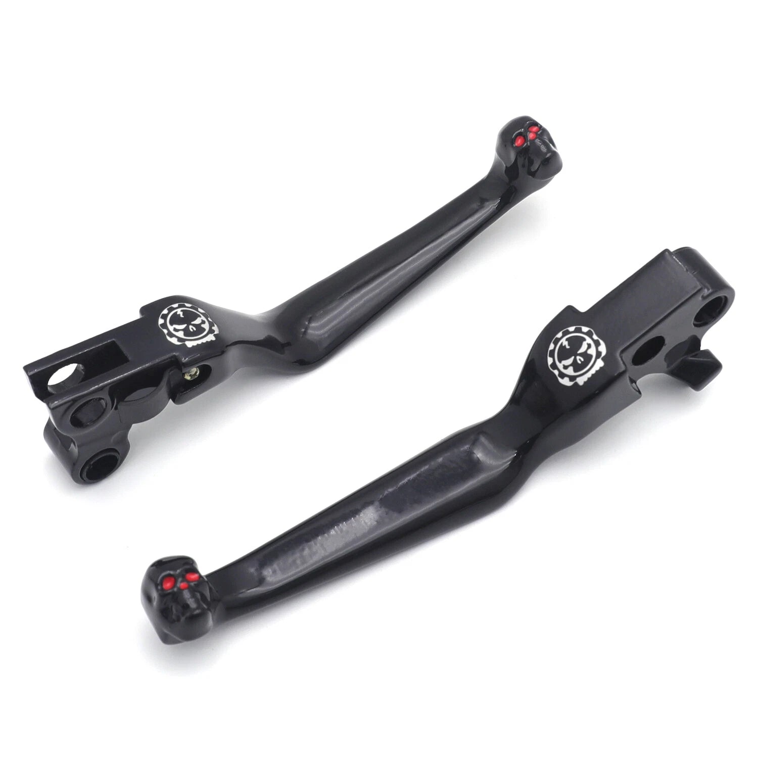 Black Hand Brake Clutch Lever for Harley XR XL Iron 883 1200C Sportster (1996–2014)