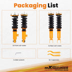 24-Way Adjustable Coilovers Lowering Kit for Nissan 300ZX (1990–1996)