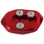 CNC Kickstand Side Stand Enlarger Plate for Honda CB1000R (2018–2019) Red