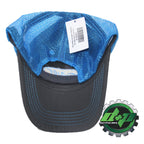 Peterbilt Summer Blue Mesh Baseball Cap Trucker Hat (Fits )