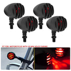 4X Turn Signal Lights for Kawasaki Vulcan VN 1500 1600 1700 2000 (2000–2010) Red