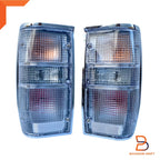 Chrome Clear Lens Rear Tail Light for Mitsubishi Triton Ute (1987-1996)