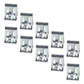 10Pcs Metal Retainer Clip for Universal Car Dashboards DVD/CD Panel Plate