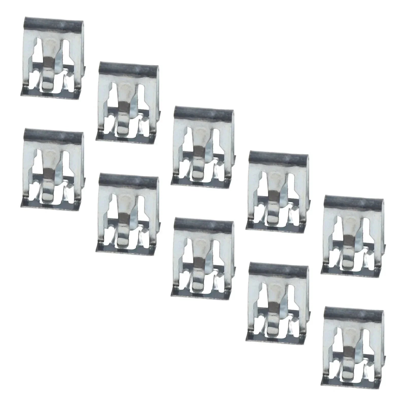 10Pcs Metal Retainer Clip for Universal Car Dashboards DVD/CD Panel Plate