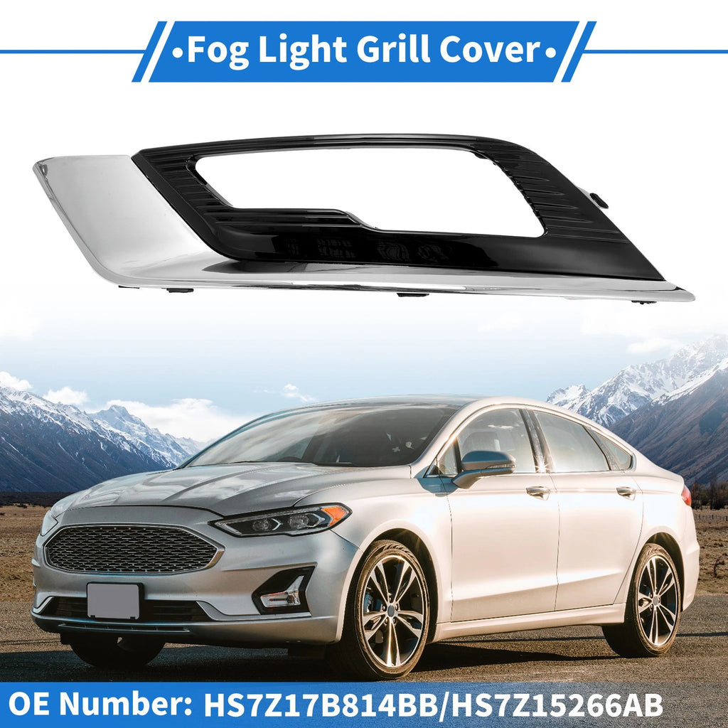 1 Pcs Fog Light Grill for Ford Fusion (2017–2018) No.HS7Z17B814BB