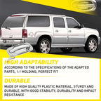 Set of 4 Chrome Exterior Door Handles for Chevy Silverado GMC Sierra (1999–2006)