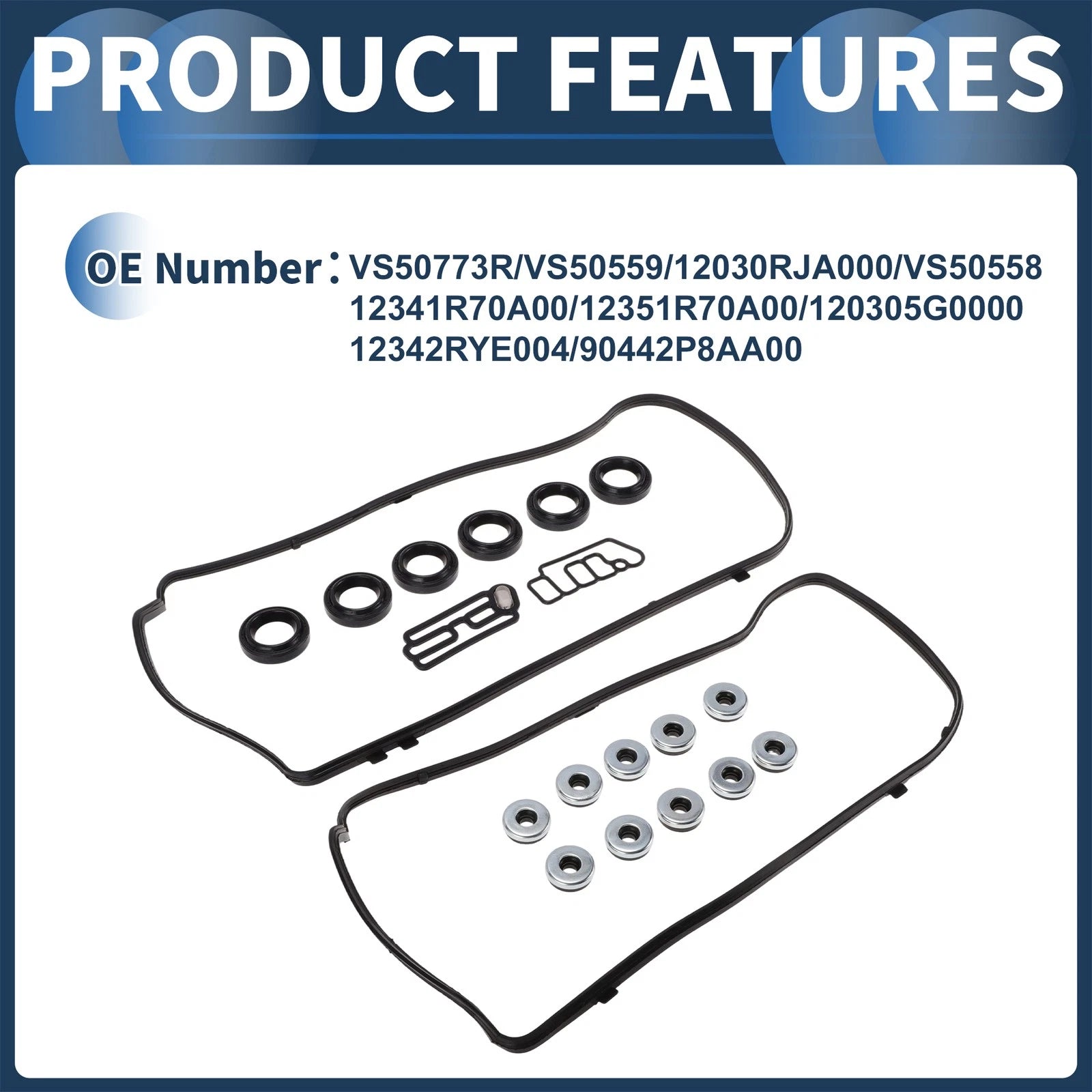 Valve Cover Gasket Set for Honda Accord (2008–2012) VS50773R