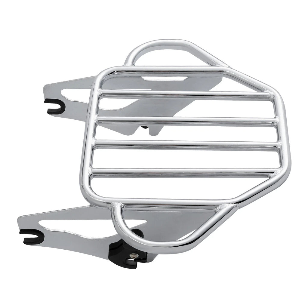 Chrome Luggage Rack Docking Hardware Kit for Harley Electra Glide (2009–2013)