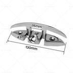 5 Inch Portable Foldable Cleat for Boat Deck (Pre-drilled)