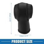 Gear Shifting Knob Cover Trim for Nissan Rogue (2008–2013) Faux Leather Black