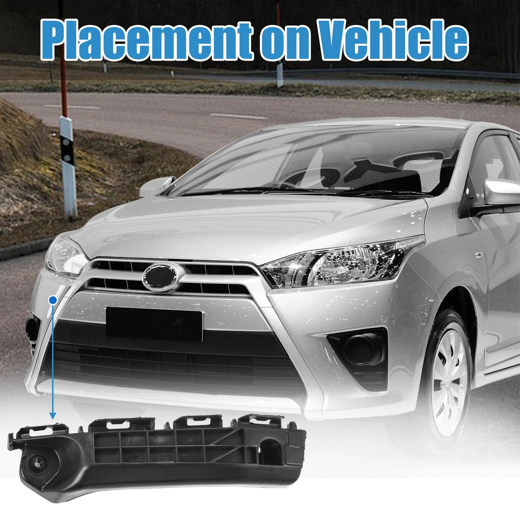 Left Side Front Bumper Bracket No. 5253652080 for Toyota Yaris (2012–2014)