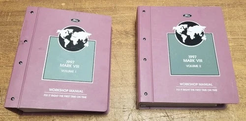 Service Shop Manual Set for Lincoln Mark VIII (1997) FCS-12192-97-1