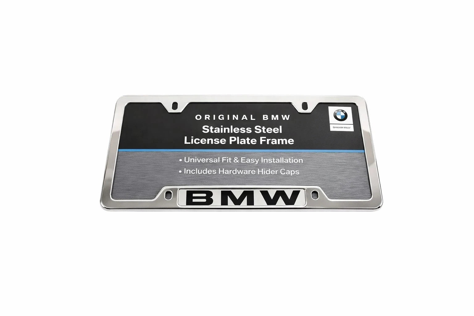 Genuine OEM License Plate Frame for BMW 325i, 525i, 750iL, X5, Z3 (1996–2003) 82120010395
