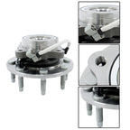 Pair Front Wheel Bearing Hubs for GMC Sierra 3500 Classic (2007) 4WD