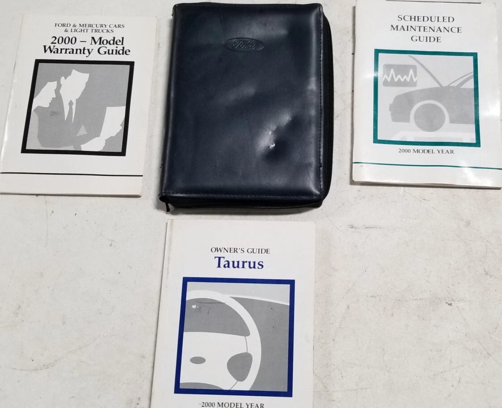 Owners Manual Kit for Ford Taurus (2000) OEM with Case