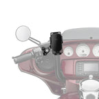 Phone Holder Bracket Mount Wireless USB Charger for Harley Handlebar