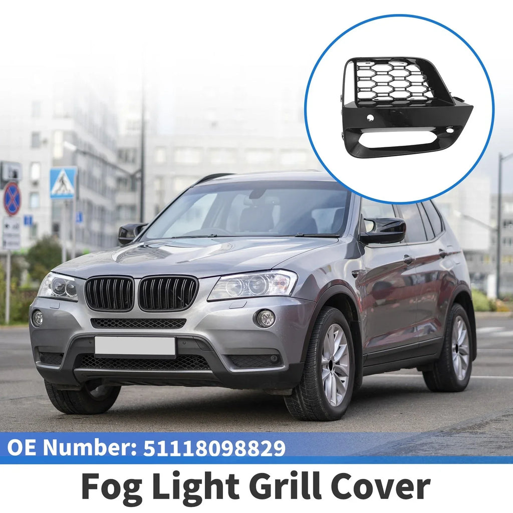 1 x Front Left Fog Light Grill for BMW X3 X4 G01 G02 (2018-2021)
