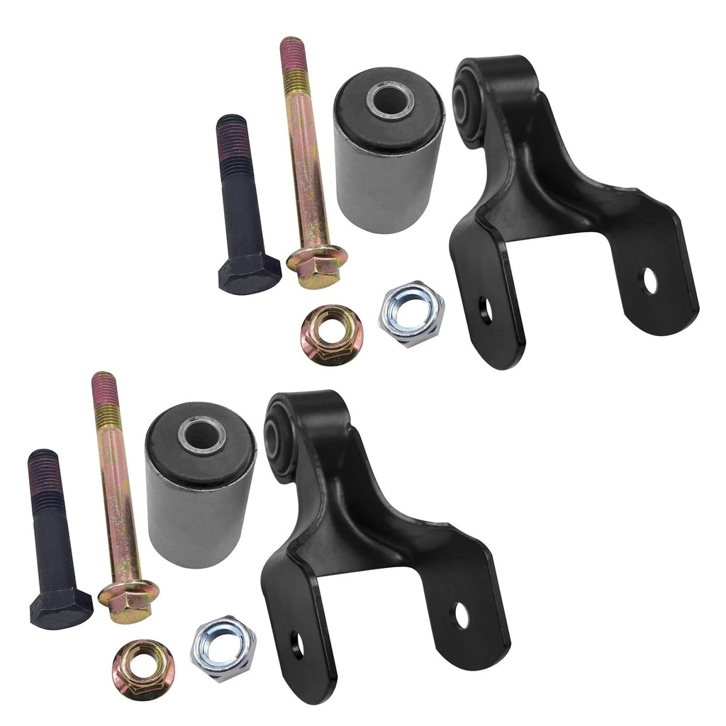 2X Front Leaf Spring Shackle Kit for Ford F250 F350 (1980–1996) 722-015 F4TZ5K316A