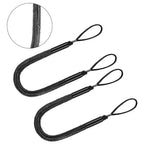 2 Pack Docking Ropes with Elastic Core and Foam Floats for Watercraft