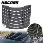 Carbon Fiber Window Louver Cover for Ford Mustang (2015–2023)
