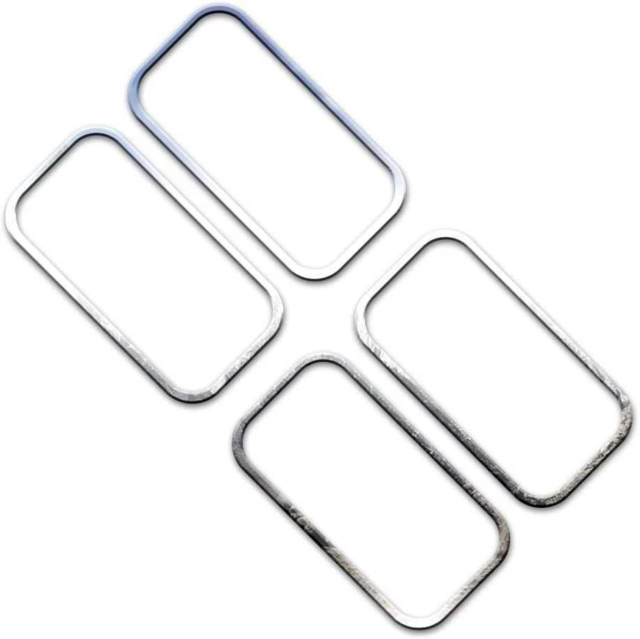 Luxury FX Stainless Steel Door Handle Trim 4pc for Hummer H2 (2003–2007)