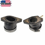 Set of 2 Carburetor Intake Manifold Boots for Yamaha Raptor 660 (2001–2005)