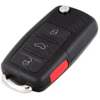 Key Fob Remote Shell Case for Volkswagen Passat Beetle Jetta (1998–2001)