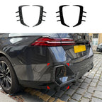 Adhesive Rear Bumper Side Vent C Canards Trim for BMW 5-Series G60