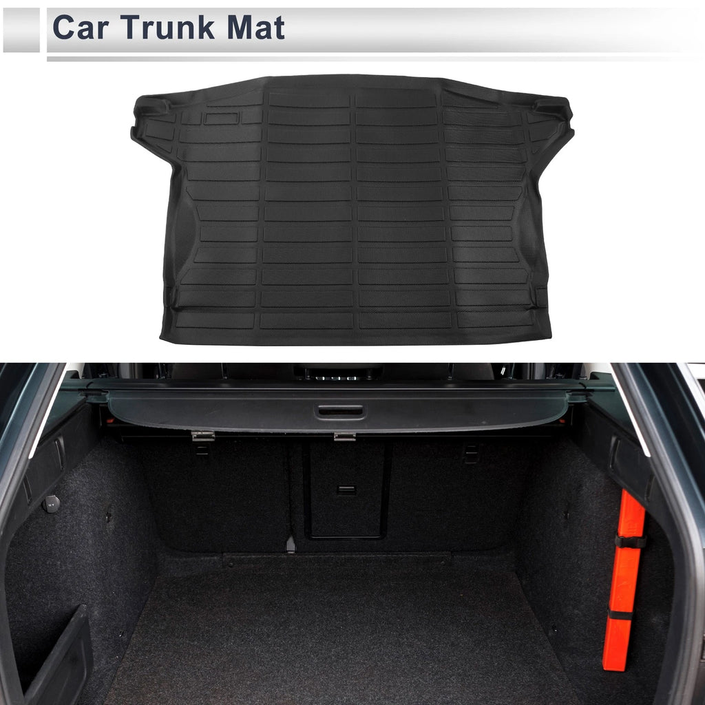 Cargo Liner Rear Trunk Mat for Subaru Crosstrek (2018–2023) TPE Long Grid