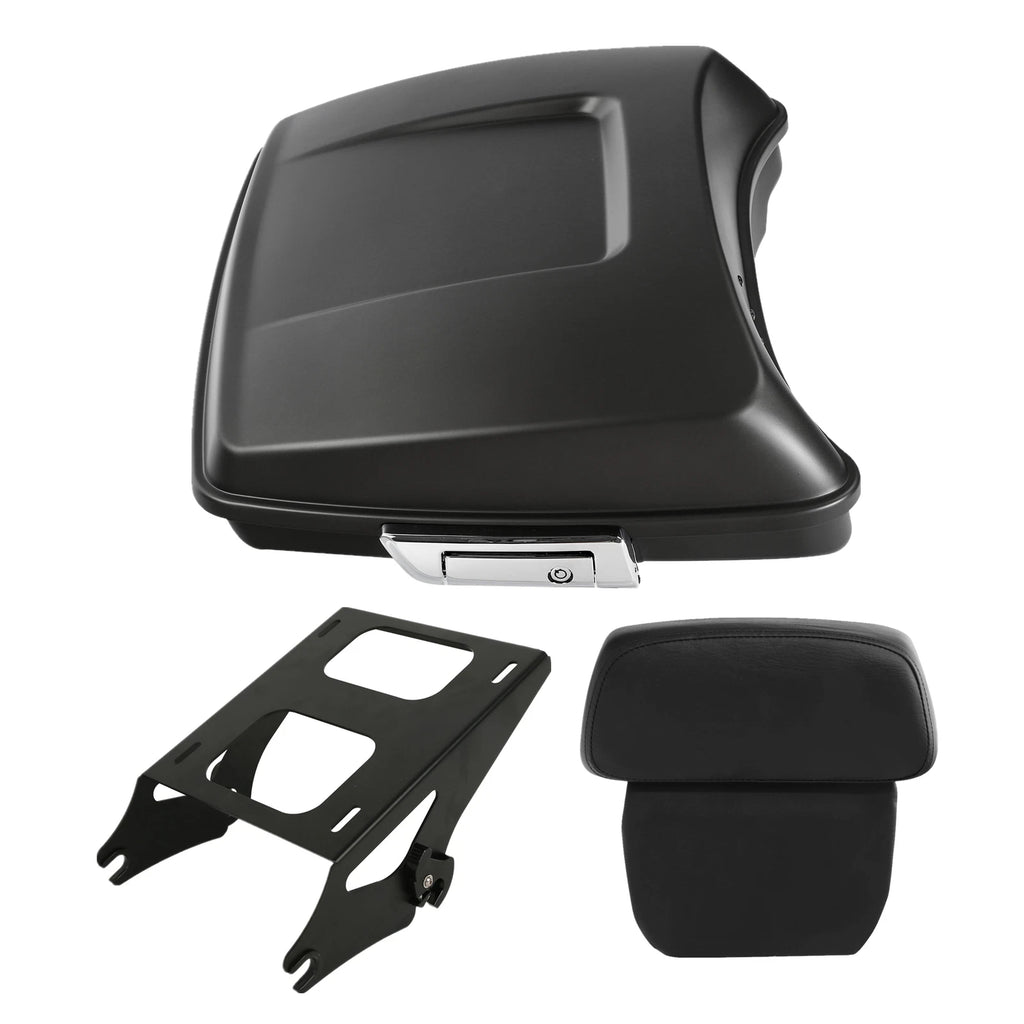 Razor Trunk Pad Mount for Harley Touring (2014–2026) Industrial Gray Denim