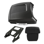 Razor Trunk Pad Mount for Harley Touring (2014–2026) Industrial Gray Denim
