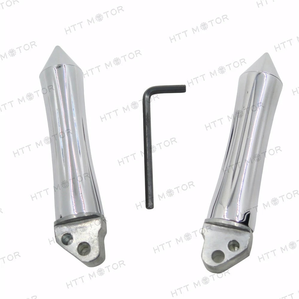 Chrome Footpegs for Suzuki GSXR600 GSXR750 TL1000S (1997–1999)