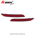 RED LED Rear Reflector Fog Light w/ Turn Signal for Honda Accord (2023)